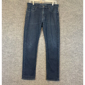 Banana Republic Jeans Mens 32x32 Blue Denim Traveler Slim Fit Stretch Casual